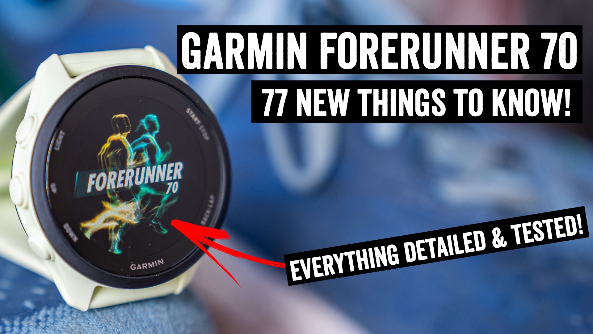 Garmin Forerunner 70: Everything That’s New & Changed!