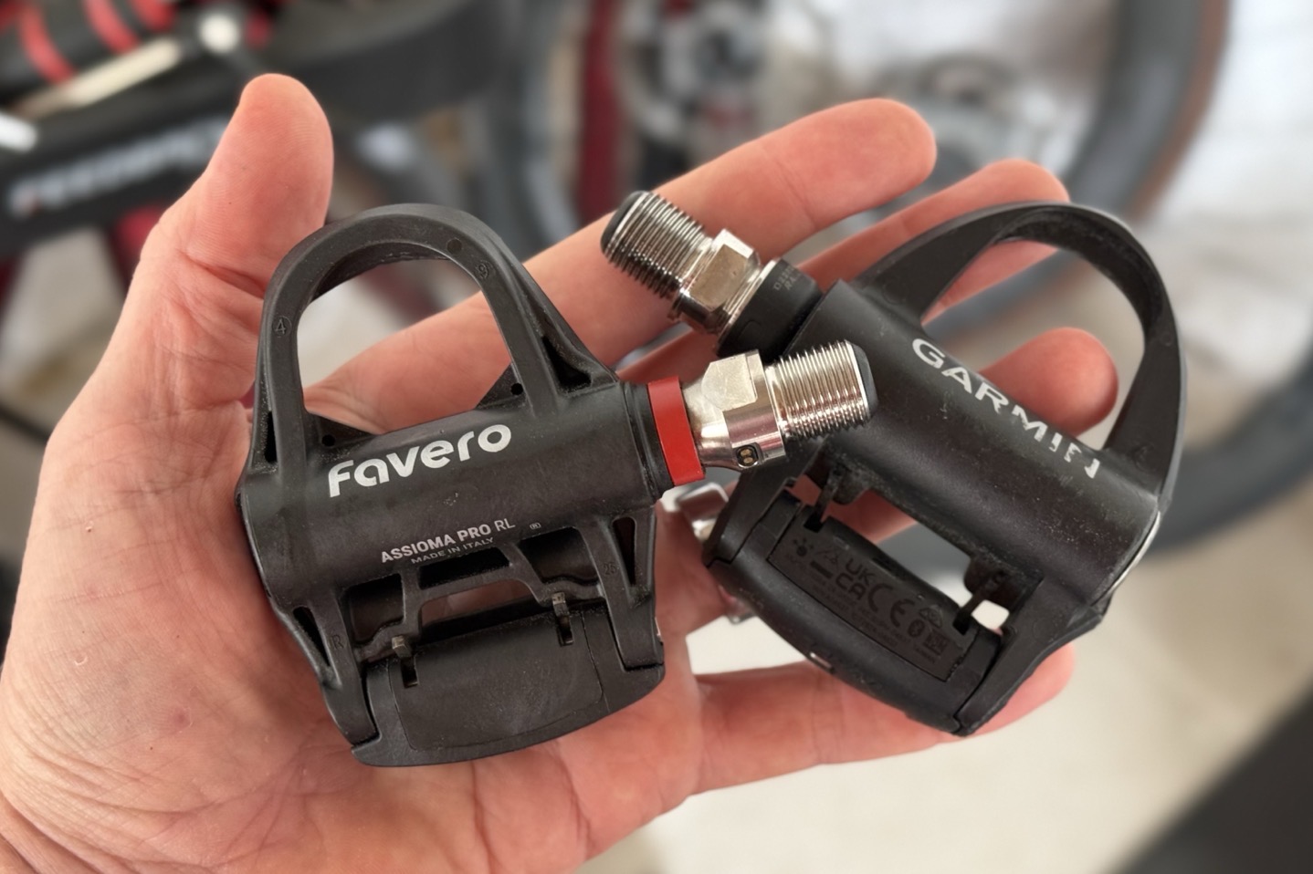 Favero GarminPedals.