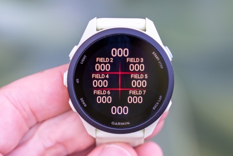 GarminFR70 8DataFields.