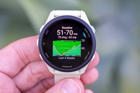 GarminFR70 HRV STatus3 Day.