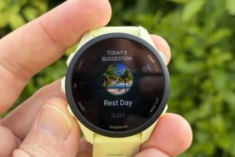 GarminFR70 MOrningReport3.