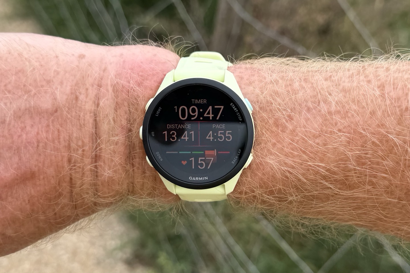 GarminFR70 MidRun.