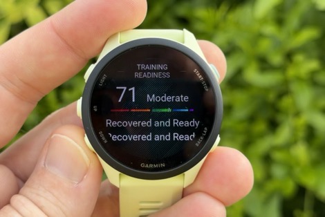 GarminFR70 MorningReport2.