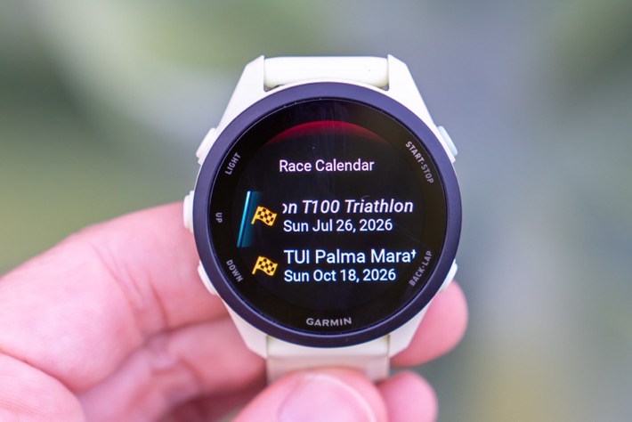 GarminFR70 Races.