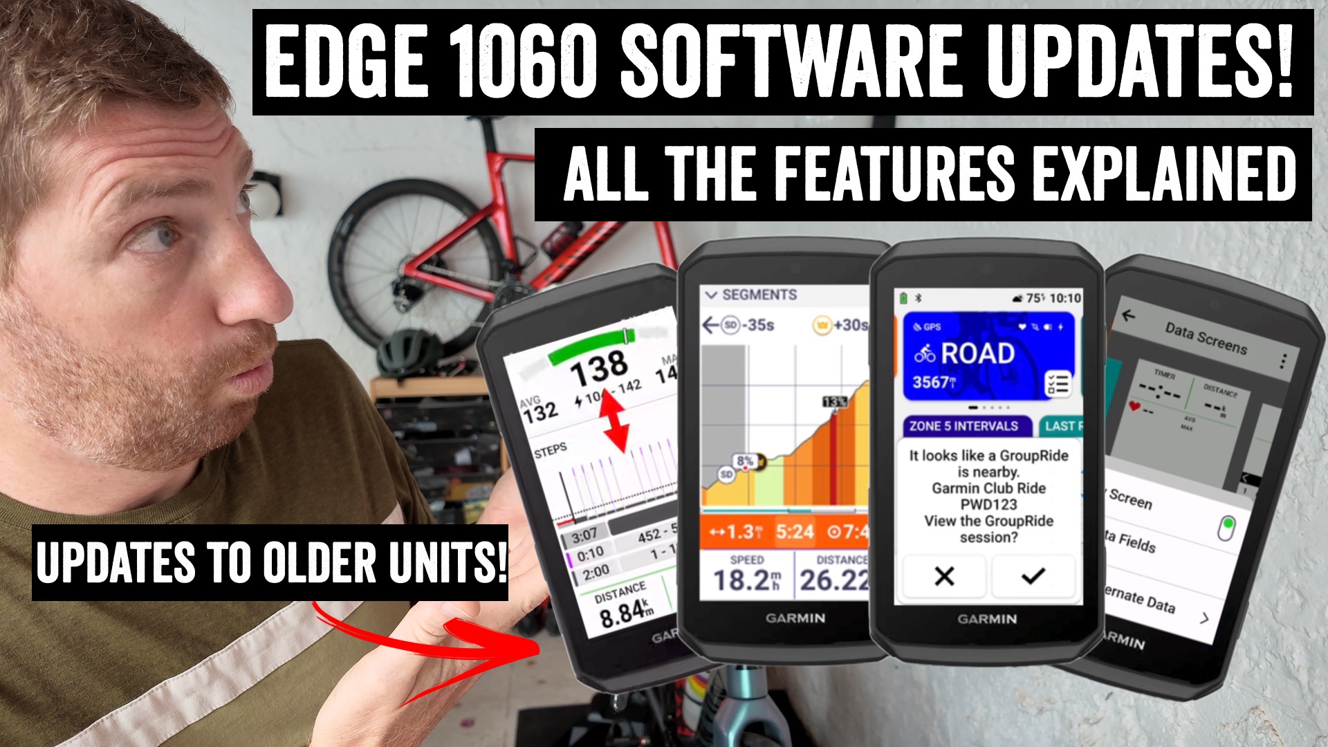 Garmin Bringing Edge 1060 Features to Older Units: Full Details! - DC Rainmaker